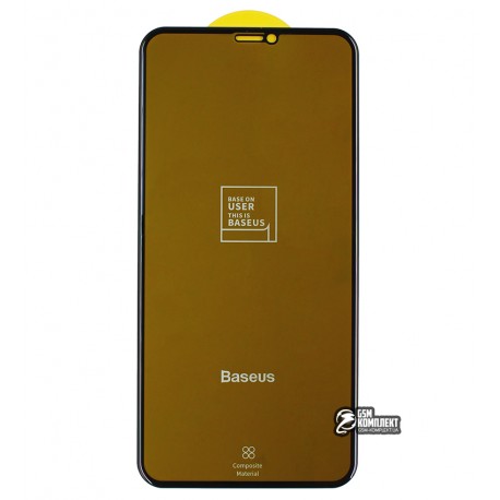 Защитное стекло Baseus 0.25mm Full-screen Curved Privac For iPhone XS Max/11 Pro Max \ Black Защитное стекло Baseus 0.25mm Full-screen Curved Privac For iPhone XS Max/11 Pro Max \ Black