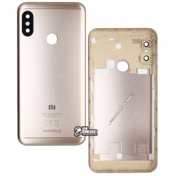 Задня панель корпусу Xiaomi Mi A2 Lite, Redmi 6 Pro, золотистий колір