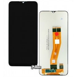 Дисплей для Samsung A025F/DS Galaxy A02s, M025 Galaxy M02s, чорний, з сенсорним екраном, оригінал (переклеєне скло) Дисплей для Samsung A025F/DS Galaxy A02s, M025 Galaxy M02s, чорний, з сенсорним екраном, оригінал (переклеєне скло)