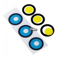 Скло камери для Samsung A325 Galaxy A32, чорний