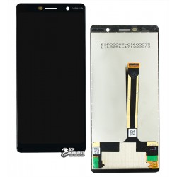 Дисплей для Nokia 7 Plus, черный, с тачскрином, High Copy Дисплей для Nokia 7 Plus, черный, с тачскрином, High Copy