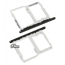 Тримач SIM-карти для LG G5 H820, G5 H830, G5 H850, G5 LS992, G5 US992, G5 VS987, з власником MMC, сірий