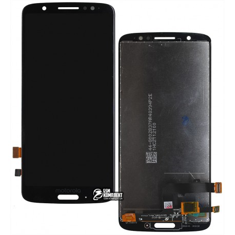 Дисплей Motorola XT1925 Moto G6, чорний, з тачскріном, High Copy