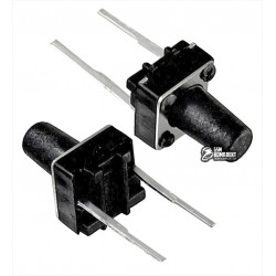 Кнопка тактовая 6 x 6 x 7 мм, 2pin Кнопка тактовая 6 x 6 x 7 мм, 2pin