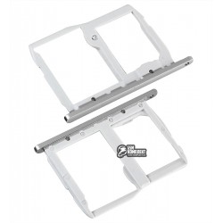 Тримач SIM-карти для LG G5 H820, G5 H830, G5 H850, G5 LS992, G5 US992, G5 VS987, з власником MMC, сріблястий