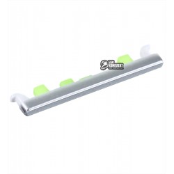 Пластик кнопкок громкости Xiaomi Redmi Note 9 Pro, Redmi Note 9S, белый