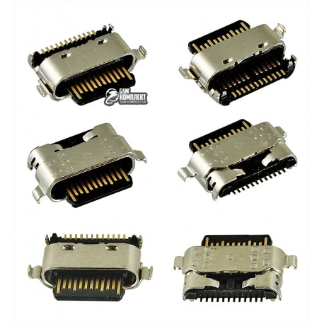 Коннектор зарядки для Motorola XT1952 Moto G7 Play, XT2045-2 Moto G8, XT2087 Moto G9 Plus, USB Type-C