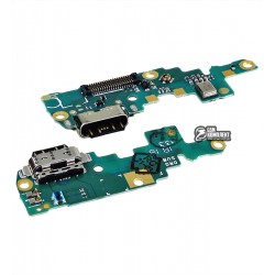 Шлейф для Nokia 6.1 Plus, микрофона, коннектора зарядки, с компонентами, плата зарядки, Original PRC Шлейф для Nokia 6.1 Plus, микрофона, коннектора зарядки, с компонентами, плата зарядки, Original PRC