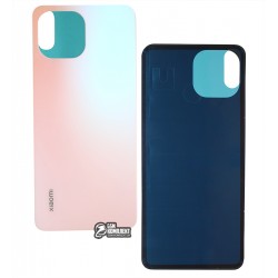 Задня панель корпусу для Xiaomi Mi 11 Lite, рожевий, M2101K9AG, High Copy, Peach Pink