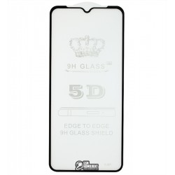 Захисне скло для Nokia 2.4, TA-1270, 2.5D, Full Glue, чорне