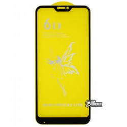 Защитное стекло для Xiaomi Redmi 6 Pro, Redmi Mi A2 Lite, 3D, Full Glue, черное Защитное стекло для Xiaomi Redmi 6 Pro, Redmi Mi A2 Lite, 3D, Full Glue, черное
