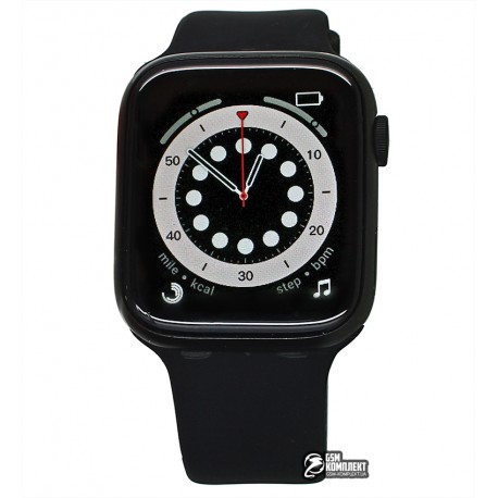 Смарт часы Watch series 7 W78 Pro, 44мм Aluminium, беспроводная зарядка, черные