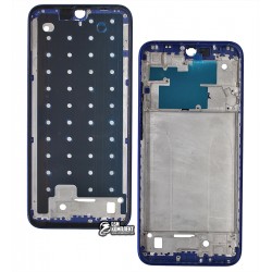 Рамка крепления дисплея для Xiaomi Redmi Note 8T, синяя