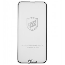 Захисне скло для iPhone 13 Pro Max, 2.5D, Full Glue, чорне