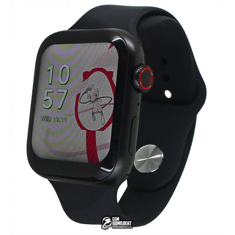 Смарт годинник Watch series 6 M26 Pro, 44мм Aluminium, бездротова зарядка, чорні