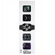 Смарт годинник Watch series i12, 44мм Aluminium, Viber, голосовий виклик, срібло