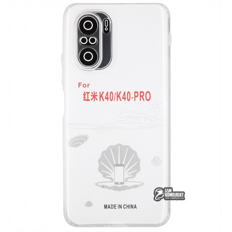 Чехол для Xiaomi Poco F3, Xiaomi Redmi K40, KST, силиконовый, прозрачный