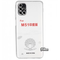 Чохол для Samsung M515 Galaxy M51, KST, силіконовий, прозорий Чохол для Samsung M515 Galaxy M51, KST, силіконовий, прозорий