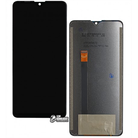 Дисплей для Blackview A80, Blackview A80 Plus, черный, с сенсорным экраном (дисплейный модуль)