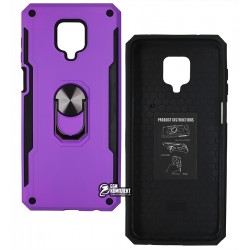 Чохол для Xiaomi Redmi Note 9s, Redmi Note 9 Pro, Antishock, силіконовий, з кільцем держателем