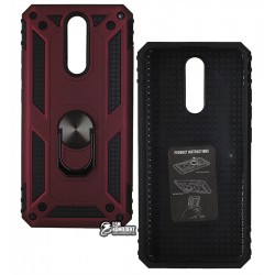 Чехол для Xiaomi Redmi 8A, Antishock, силиконовый, с кольцом держателем