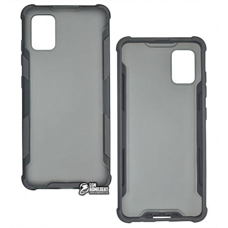 Чохол для Samsung A515 Galaxy A51, Armor Case Color, сірий