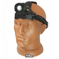 Налобний ліхтарик Police 2188-T6, 2х18650, зум, зарядка від 220В / 12В