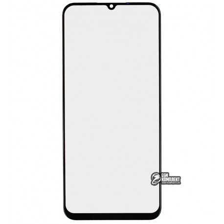 Скло корпуса для Xiaomi Mi 10 Lite, з ОСА-плівкою, чорний, M2002J9G