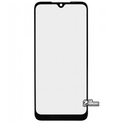 Скло дисплея для Xiaomi Redmi Note 8T, з OCA-плівкою, чорне (156 * 71мм)