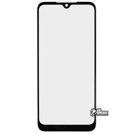 Стекло дисплея для Xiaomi Redmi Note 8T, с OCA-пленкой, черное (156*71мм)