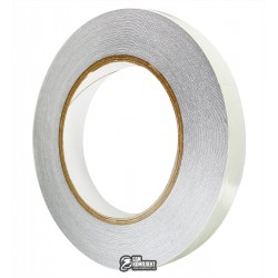Струмопровідний двосторонній скотч з металевої тканини 15мм x 20м