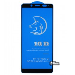 Защитное стекло для Xiaomi Redmi Note 5, Redmi Note 5 Pro, 3D, Titanium, черное Защитное стекло для Xiaomi Redmi Note 5, Redmi Note 5 Pro, 3D, Titanium, черное