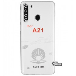 Чохол для Samsung A215 Galaxy A21 (2020), KST, силікон, прозорий Чохол для Samsung A215 Galaxy A21 (2020), KST, силікон, прозорий