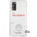 Чехол для Samsung G780 Galaxy S20 FE, KST, прозрачный