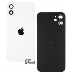 Задня панель корпусу для Apple iPhone 12 білий, зі склом камери Задня панель корпусу для Apple iPhone 12 білий, зі склом камери