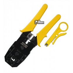 Клещи ProFix HT-315 для обжима коннекторов 4р4с, 6р4с, 8p8c (RJ-45) Клещи ProFix HT-315 для обжима коннекторов 4р4с, 6р4с, 8p8c (RJ-45)