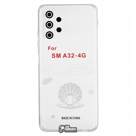 Чехол для Samsung A325 Galaxy A32, KST, силикон, прозрачный Чехол для Samsung A325 Galaxy A32, KST, силикон, прозрачный