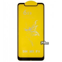 Защитное стекло для Pocophone F1, 3D, Full Glue, черное Защитное стекло для Pocophone F1, 3D, Full Glue, черное