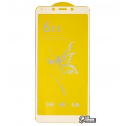 Защитное стекло для Xiaomi Redmi 6, Redmi 6A, 3D, Full Glue, белое Защитное стекло для Xiaomi Redmi 6, Redmi 6A, 3D, Full Glue, белое