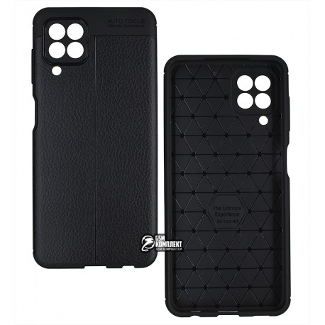 Чехол для Samsung A225 Galaxy A22, Ultimate Experience Leather, силикон, черный