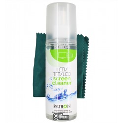 Набор для чистки экранов Patron F3-022 (микрофибра, спрей 120ml)