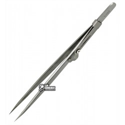 Пінцет прямий BAKU BK-i164 з фіксатором