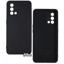 Чохол для Oppo A74, Wave Colorful case, софттач силікон, чорний