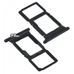 Тримач SIM-карти для Huawei Honor 9X, чорний, STK-LX1 Тримач SIM-карти для Huawei Honor 9X, чорний, STK-LX1