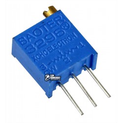 Резистор подстроечный многооборотный 100 kOhm 3296W Резистор подстроечный многооборотный 100 kOhm 3296W