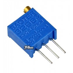 Резистор подстроечный многооборотный 1 kOhm 3296W Резистор подстроечный многооборотный 1 kOhm 3296W