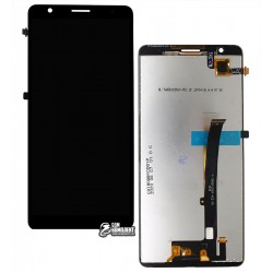 Дисплей ZTE Blade L210 , с сенсорным экраном (дисплейный модуль), черный
