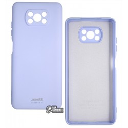 Чохол для Xiaomi Poco X3, Poco X3 NFC, Poco X3 Pro, Smitt Soft, силіконовий, бузковий