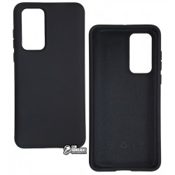 Чохол для Huawei P40, Silicone cover, софттач силікон, чорний Чохол для Huawei P40, Silicone cover, софттач силікон, чорний