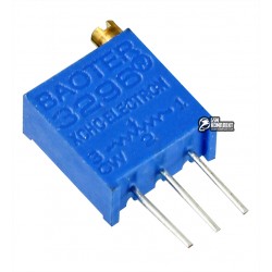 Резистор підлаштування багатооборотний 20 kOhm 3296W Резистор підлаштування багатооборотний 20 kOhm 3296W